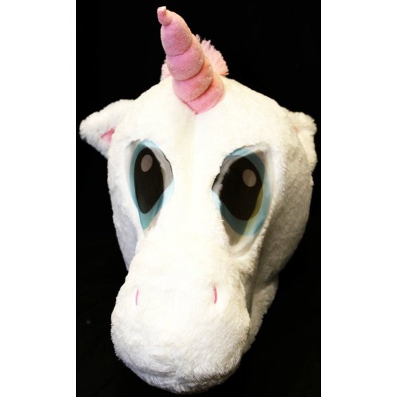 Dandee Maskimal Unicorn Plush Mask Oversize Large Furry Adult Costume Cosplay - Picture 1 of 12
